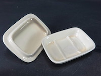 Antieke porseleinen zeepbak - afbeelding 4 van  5