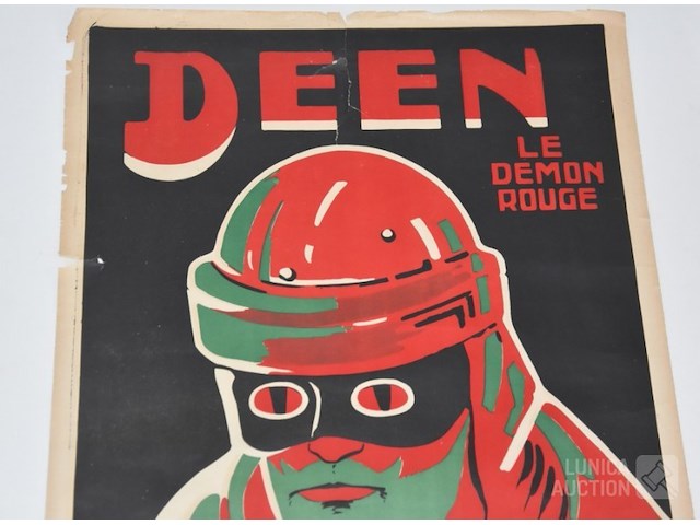 Antieke poster - afbeelding 2 van  4