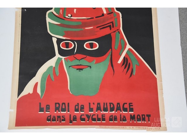 Antieke poster - afbeelding 3 van  4