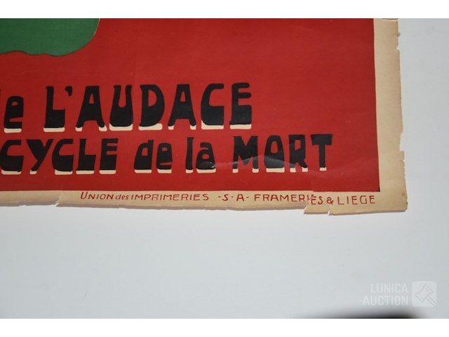 Antieke poster - afbeelding 4 van  4