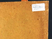 Antieke prent geigt op het oude hoofd te rotterdam - afbeelding 5 van  5