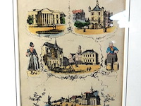 Antieke prent - afbeelding 2 van  5