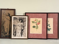 Antieke prints/zeefdrukken - afbeelding 1 van  9