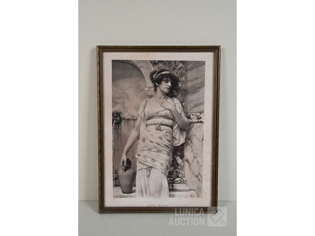 Antieke prints/zeefdrukken - afbeelding 5 van  9