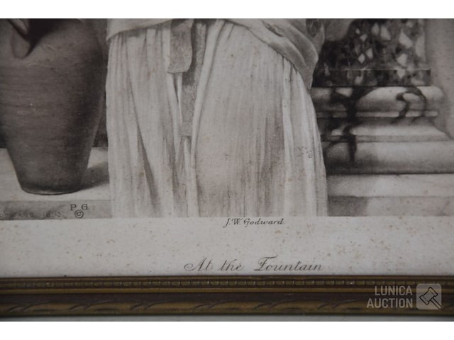 Antieke prints/zeefdrukken - afbeelding 6 van  9