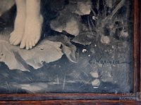 Antieke prints/zeefdrukken - afbeelding 8 van  9