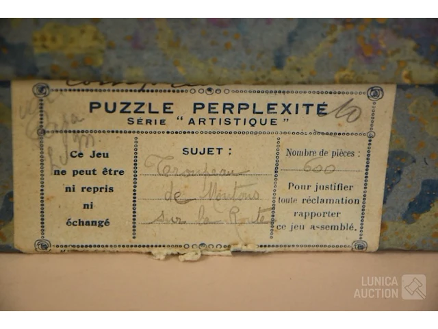 Antieke puzzel - afbeelding 3 van  3