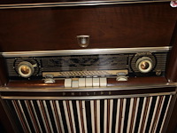 Antieke radio- / platenspelerkast philips jupiter 652. platenspeler defect werking radio onbekend. afmeting... - afbeelding 4 van  4