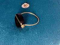 Antieke ring met 10kt goud markering - afbeelding 5 van  8