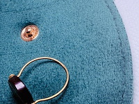 Antieke ring met 10kt goud markering - afbeelding 6 van  8