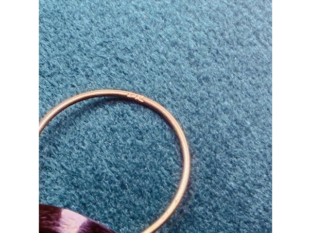 Antieke ring met 10kt goud markering - afbeelding 7 van  8