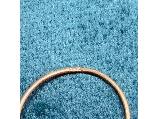 Antieke ring met 10kt goud markering - afbeelding 8 van  8