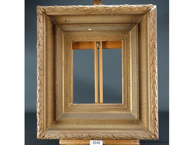 Antieke schilderijlijst - afbeelding 1 van  5