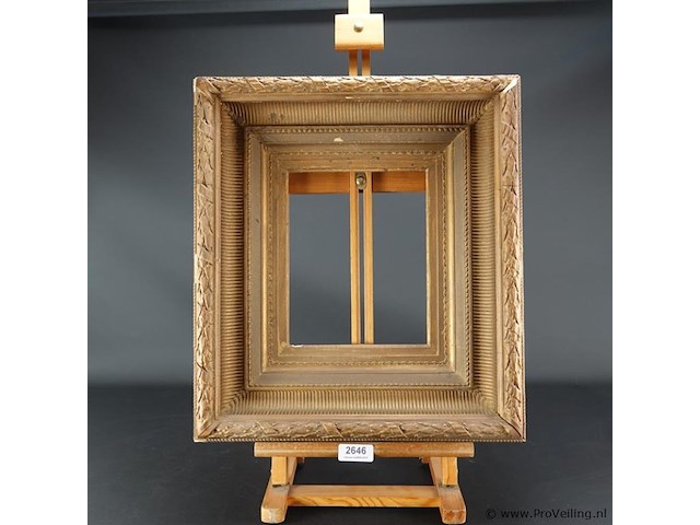 Antieke schilderijlijst - afbeelding 2 van  5