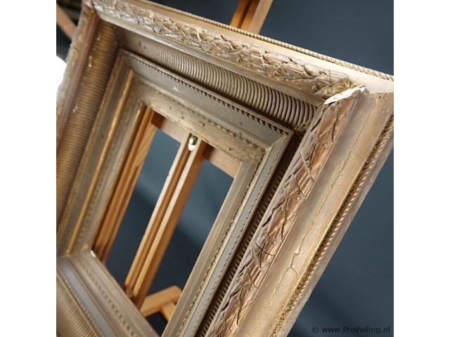 Antieke schilderijlijst - afbeelding 4 van  5