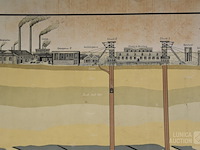 Antieke schoolplaat kolenmijn - afbeelding 7 van  8