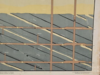 Antieke schoolplaat kolenmijn - afbeelding 8 van  8