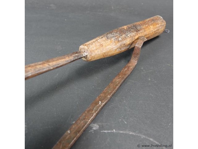 Antieke schuimspaan en antieke pollepel - afbeelding 5 van  5