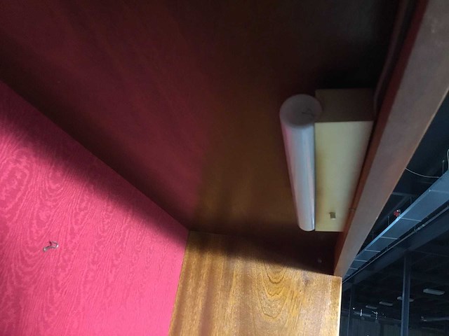 Antieke secretaire bureau kast/boekenkast - afbeelding 8 van  15