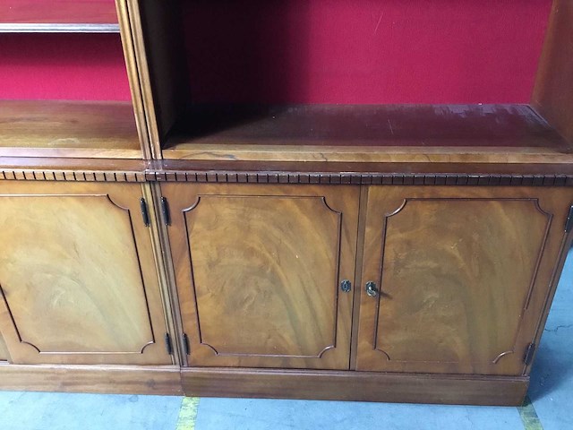 Antieke showkast (2x) - afbeelding 5 van  8