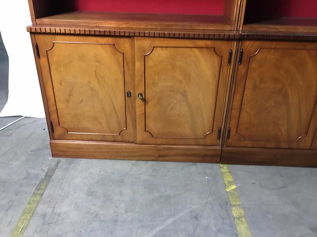 Antieke showkast (2x) - afbeelding 6 van  8