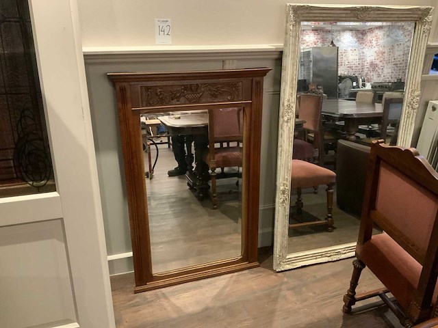 Antieke spiegel - afbeelding 1 van  1