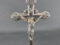 Antieke staande crucifix - afbeelding 3 van  5