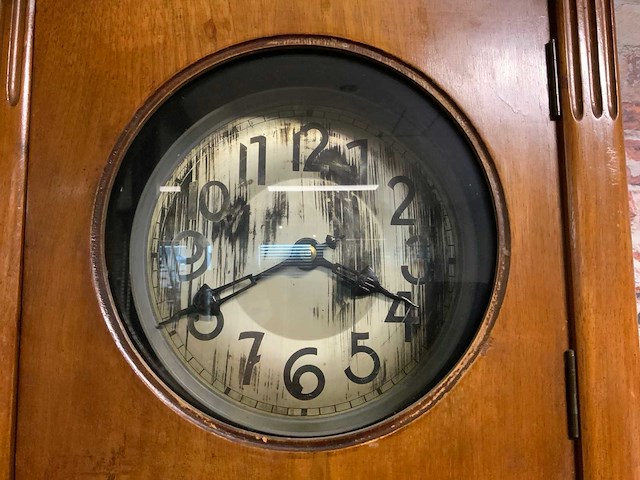 Antieke staande klok - afbeelding 3 van  4