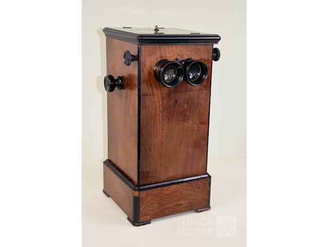 Antieke stereokijker - afbeelding 1 van  13