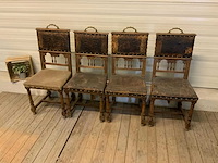 Antieke stoel (4x) - afbeelding 1 van  4