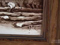 Antieke tegelplaat - afbeelding 3 van  6