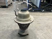 Antieke theepot koper - afbeelding 1 van  3