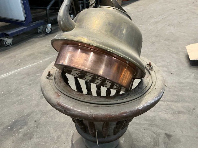 Antieke theepot koper - afbeelding 3 van  3