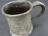 Antieke tinnen kroes - afbeelding 2 van  5