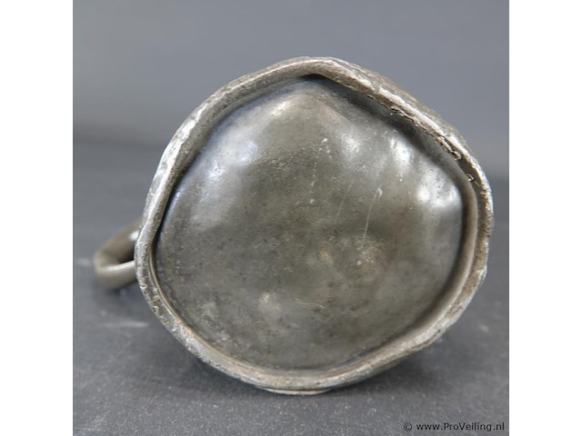 Antieke tinnen kroes - afbeelding 5 van  5