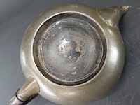 Antieke tinnen theepot - afbeelding 5 van  5