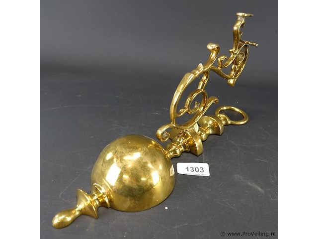 Antieke vergulde wandconsole - afbeelding 1 van  5