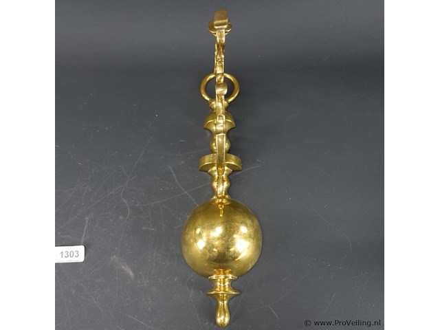 Antieke vergulde wandconsole - afbeelding 4 van  5