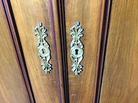 Antieke vertiko highboard kast - linnenkast - afbeelding 9 van  10