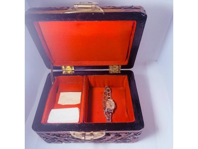 Antieke vintage tudor precision mechanisch dameshorloge - afbeelding 1 van  9