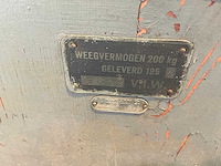 Antieke vloerbascule (4x) - afbeelding 8 van  9