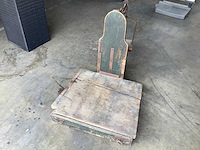 Antieke weegschaal - afbeelding 1 van  2