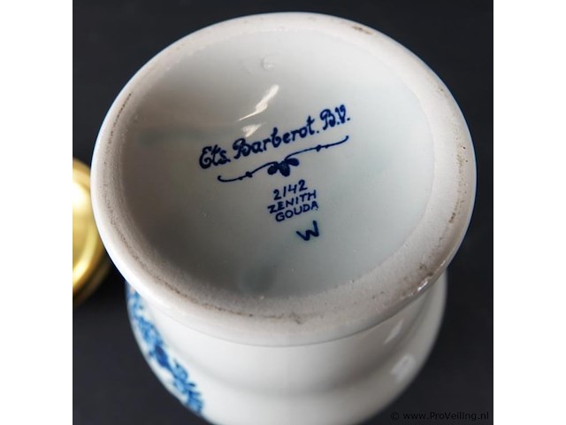 Antieke zenith gouda apothekerspot - afbeelding 5 van  5