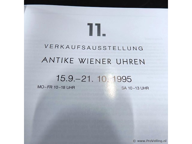 Antike wiener uhren - afbeelding 2 van  5