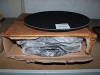 Antislip dienbladen met doorsnede 40 cm. 10 stuks. - afbeelding 1 van  2