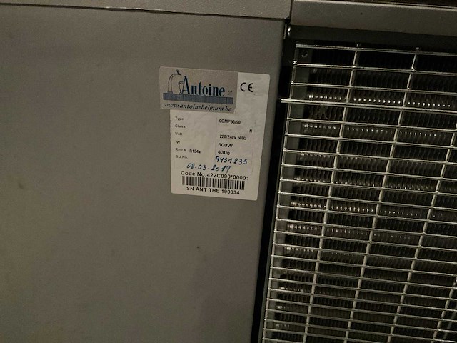 Antoine comp50/90 spiraal bierkoeler - afbeelding 2 van  5