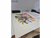 Anton martineau - zeefdruk - 110 x 84 - afbeelding 4 van  4