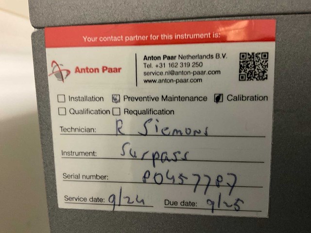 Anton paar surpass electrokinetsch analytisch apparaat - afbeelding 5 van  8