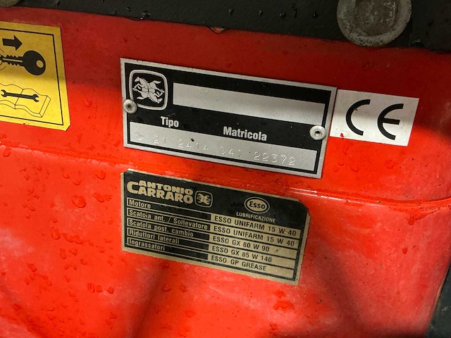 Antonio carraro supertigre 4wd landbouwtractor - afbeelding 11 van  19