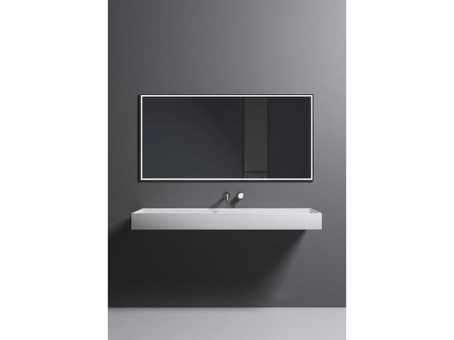 Antonio lupi fila 126x90cm filah90 spiegel met led verlichting - afbeelding 1 van  5